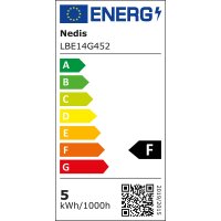 LED Lampe Glühbirne E14 Warmweiß 4,9W 470lm Glühlampe matt 2700K