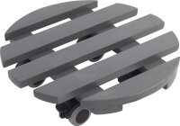 Pflanzenroller Blumentopf Transport Roller Grau...