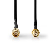 SMA Kabel Antennenkabel 1m SMA-Stecker auf SMA-Buchse...