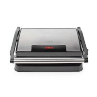 Kontaktgrill Grill Tischgrill Panini 700W Aluminium/Kunststoff 23x14,5cm