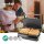 Kontaktgrill Grill Tischgrill Panini 700W Aluminium/Kunststoff 23x14,5cm