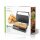 Kontaktgrill Grill Tischgrill Panini 700W Aluminium/Kunststoff 23x14,5cm