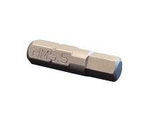 Bit 25mm 5,5mm Innensechskant für Zaunbauschrauben...