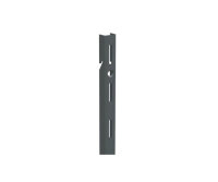 Regalsystem Regalschiene 2m x 1,7cm Regalleiste einreihig...