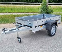Kastenanhänger Anhänger 750kg mit Stützrad...