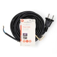 7m Stromkabel Elektrokabel Gerätekabel für Staubsauger CEE 7/17 Schwarz 250V 16A
