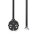 7m Stromkabel Elektrokabel Gerätekabel für Staubsauger CEE 7/17 Schwarz 250V 16A
