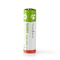 4x Wiederaufladbare Batterie AA Akku 1.2V DC NiMH 1300mAh