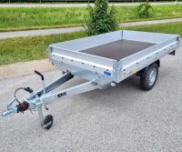 Stema Anhänger Hochlader 1300kg 25cm Bordwand 251x153cm