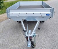 Stema Anhänger Hochlader 1300kg 25cm Bordwand 251x153cm