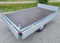 Stema Anhänger Hochlader 1300kg 25cm Bordwand 251x153cm