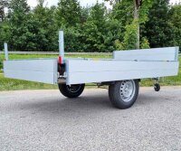 Stema Anhänger Hochlader 1300kg 25cm Bordwand 251x153cm