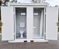 WC Sanitärcontainer Toilettencontainer mit Dusche...
