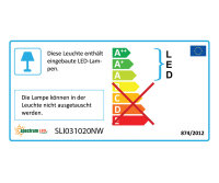LED Deckenleuchte Neutralweiß 4000K ø25cm...