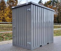 1,5m x 2m Container RAL 7039 Quarzgrau mit...
