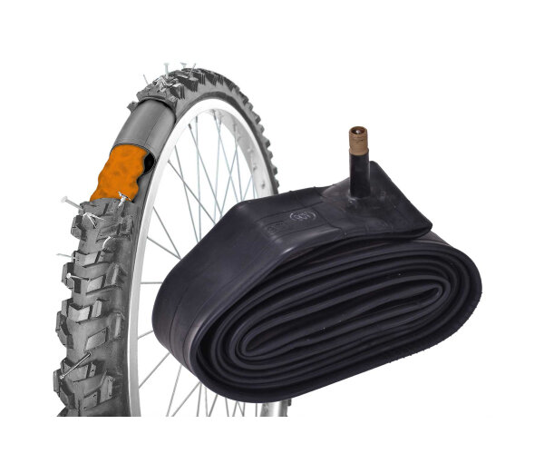 Fahrradschlauch selbstreparierend 26 x 1,75/2,125 Autoventil mit Gel extrem reißfest