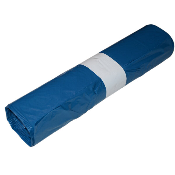25x Müllsäcke Abfallsäcke 120L Blau 700x1.100mm TYP-70 1x Rolle