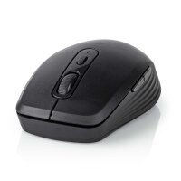 Mouse Maus kabellos Funkmaus 1600dpi Rechtshändig USB-Dongle Schwarz optische Maus