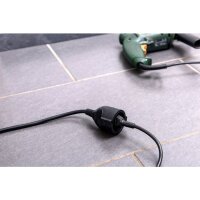 Verlängerungskabel Schutzkontakt Stecker 5m Schwarz...