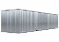 6m Lagercontainer mit EINFLÜGELTÜR &...