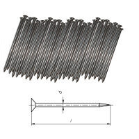 5 kg Nägel Senkkopf DIN1151 Stahl blank 2 x 40 mm