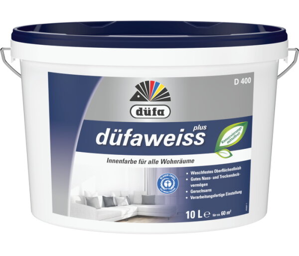 düfa D400 düfaweiss plus KF Innenfarbe 10L Gebinde