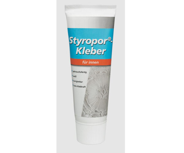 Styroporkleber LF Klebstoff Styropor Polystyrol 400g Tube