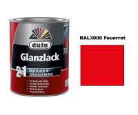 düfa 2in1 Glanzlack Lack & Grundierung RAL3000...