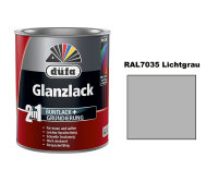 düfa 2in1 Glanzlack Lack & Grundierung RAL7035...