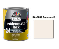 düfa 2in1 Seidenmattlack PU Acryllack RAL9001...