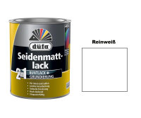 düfa 2in1 Seidenmattlack PU Acryllack Reinweiß...