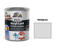 düfa Acryl-Bastellack Dekolack seidenmatt Hellgrau...