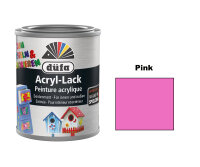 düfa Acryl-Bastellack Dekolack seidenmatt Pink Innen...