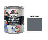 düfa Acryl-Bastellack Dekolack seidenmatt Anthrazit...