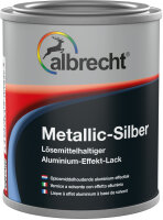 albrecht Metall Effektlack Metallic-Silber Silber 125ml...