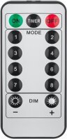 LED Sternenvorhang 80 LED´s Lichtergirlande Lichtervorhang mit Fernbedienung Timer Dimmer