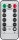 LED Sternenvorhang 80 LED´s Lichtergirlande Lichtervorhang mit Fernbedienung Timer Dimmer