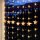 LED Sternenvorhang 80 LED´s Lichtergirlande Lichtervorhang mit Fernbedienung Timer Dimmer