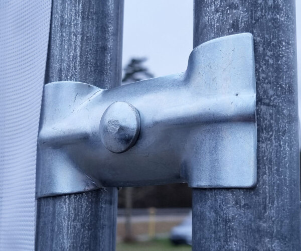 Verbindungsschelle Sicherheitsschelle für Bauzaun Baustellenzaun
