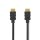 High Speed HDMI Kabel 3,0m Ethernet Stecker auf Stecker Schwarz 18 Gbps
