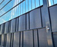 Sichtschutzstreifen Premium 2550mm Anthrazit für...