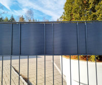 Sichtschutzstreifen Premium 2550mm Anthrazit für...