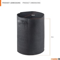 Pflanzsack 43l Pflanzensack luft- & wasserdurchlässig 5er Set