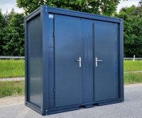 WC Sanitärcontainer mit Doppelkabine - 2x Frau - RAL...