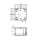 Kunststoff Gehäuse Box für Platinen Elektronischen Bauteilen 82 x 80 x 55 mm