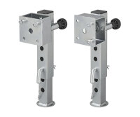 2x Anhängerstütze kippbar 60x60mm für...