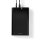 Festplattengehäuse 3,5" Zoll für SATA HDD/SSD extern USB-C & A Anschluss Schwarz