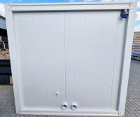 XXL Toilettencontainer Festivalcontainer mit 8 WC Kabinen RAL 9002