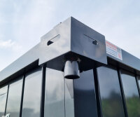 Fallrohranschluss Regenablauf Adapter für Container...