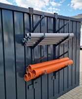 Universelle Halterung geneigt für Blechcontainer /...